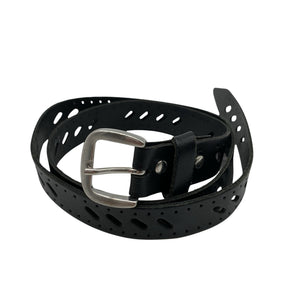 Unisex Nini's - Nahkvöö, suurus Ei kokoa - Must (1)