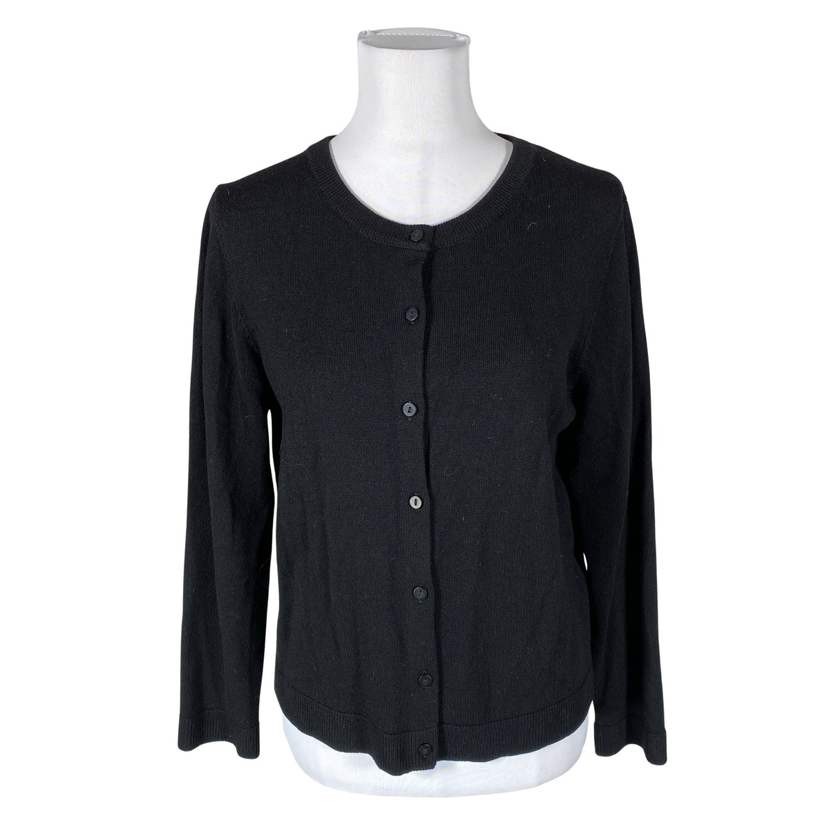 Unisex Essentials by Stockmann - Kardigan, suurus 38 - Must (1)