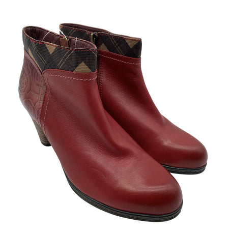 Unisex Laura Vita - Poolsaapad, suurus 39 - Punane (2)