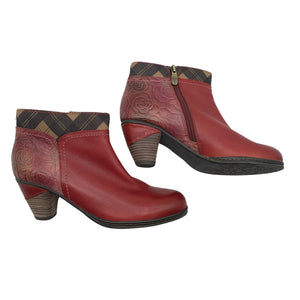 Unisex Laura Vita - Poolsaapad, suurus 39 - Punane (1)