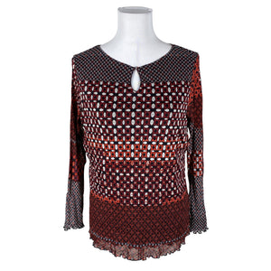 Unisex Betty Barclay - Trikotaažist pluus, suurus 38 - Must (1)