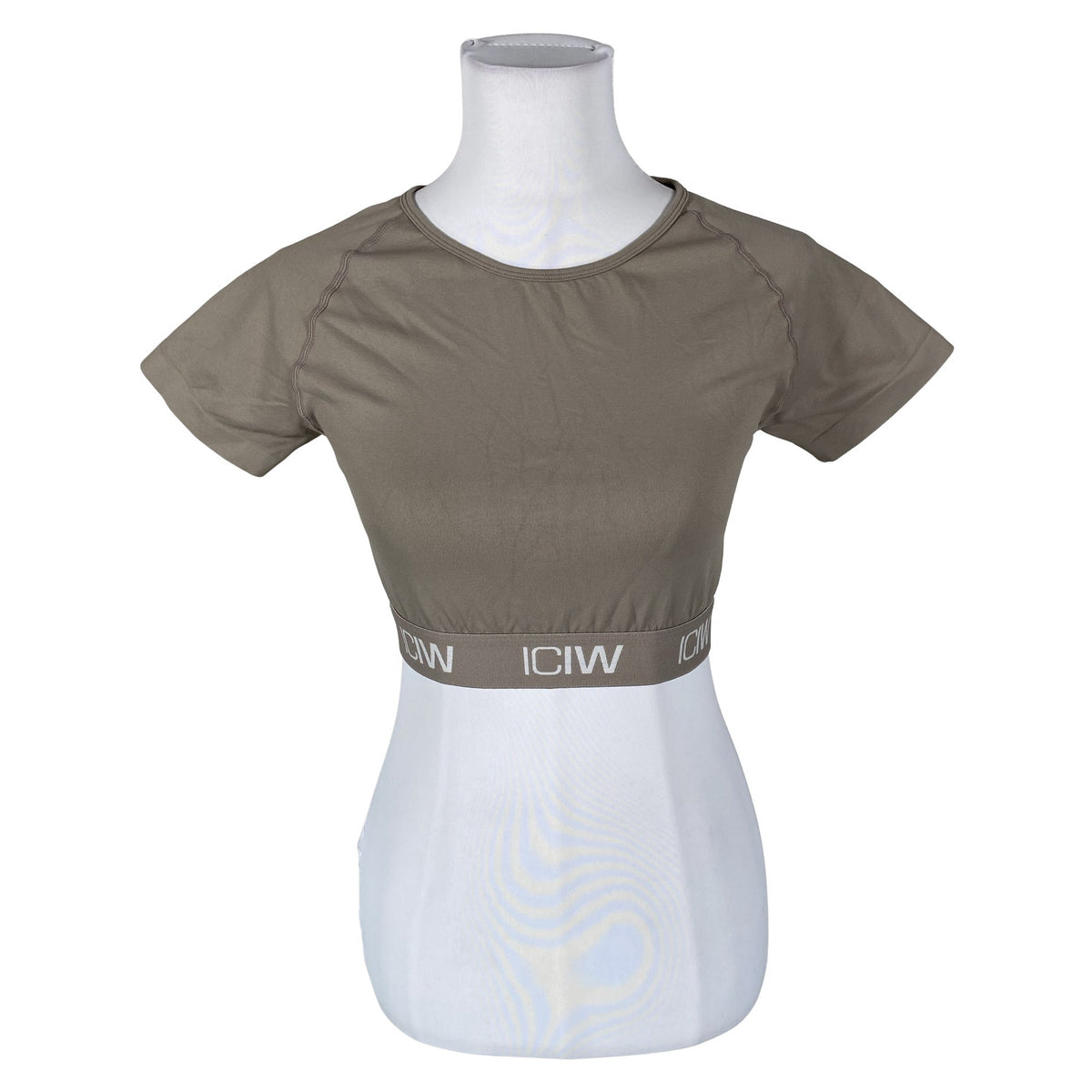 Unisex ICIW – Icaniwill - Spordisärk, lühikesed käised, suurus 38 - Beige (1)