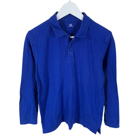 Unisex Marks&Spencer - Polosärk, suurus 158 - 164 - Sinine ()