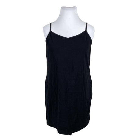 Unisex Zizzi - Trikotaažist kleit, suurus 44 - Must ()