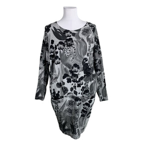 Unisex Taimi - Trikotaažist tuunika, suurus 34 - Hall (1)