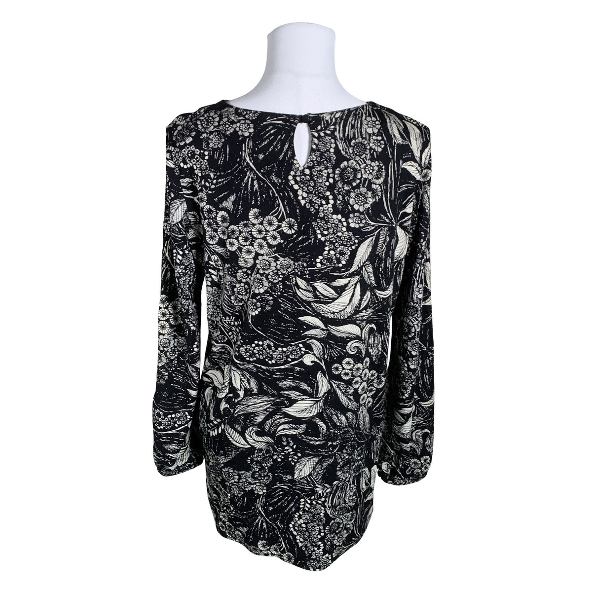 Unisex Nanso - Trikotaažist tuunika, suurus 40 - Must (2)