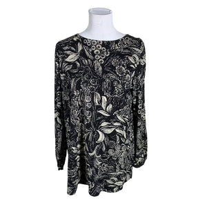 Unisex Nanso - Trikotaažist tuunika, suurus 40 - Must (1)