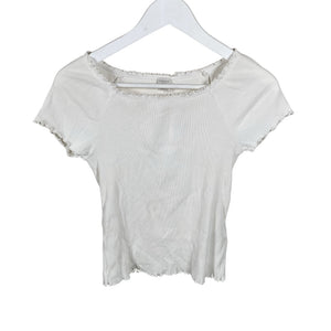 Unisex Lindex - T-särk, suurus 158 - 164 - Valge (1)