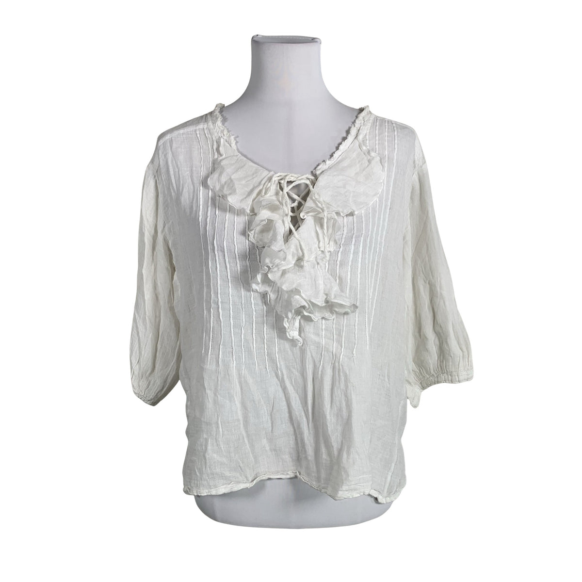 Unisex Denim & Supply Ralph Lauren - Pluus, suurus 38 - Valge (1)
