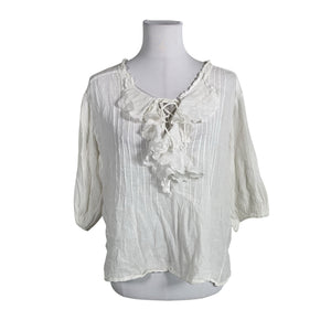Unisex Denim & Supply Ralph Lauren - Pluus, suurus 38 - Valge (1)