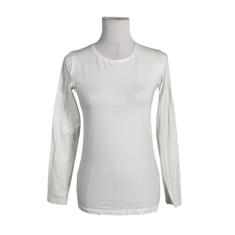 Unisex Noom - Trikotaažist pluus, suurus 36 - Valge ()