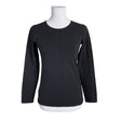 Unisex Noom - Trikotaažist pluus, suurus 36 - Must ()