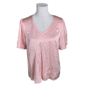 Unisex Esqualo - Lühikeste käistega pluus, suurus 36 - Heleroosa (1)