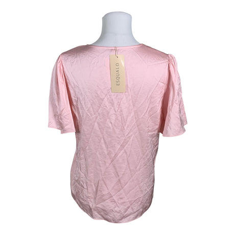 Unisex Esqualo - Lühikeste käistega pluus, suurus 36 - Heleroosa (2)