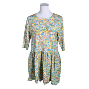 Unisex Puuvillatehdas - Trikotaažist kleit, suurus 36 - Roheline (1)