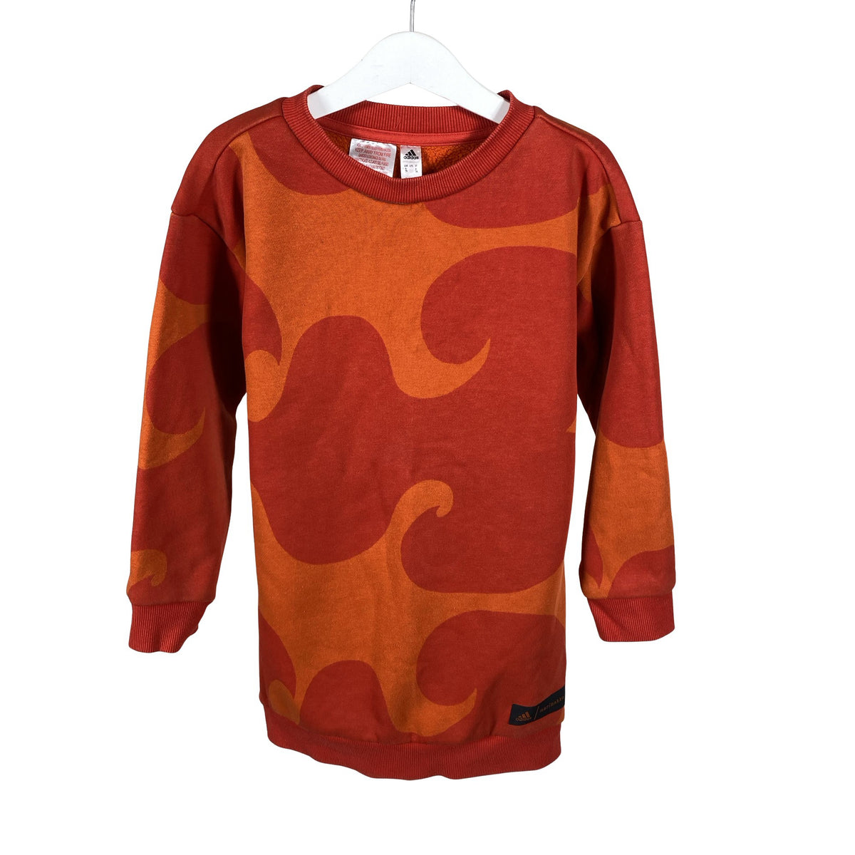 Unisex Adidas - Dressikangast tuunika, suurus 116 - 122 - Punane (1)