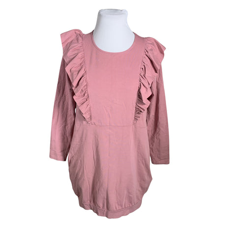 Unisex NOSH - Trikotaažist kleit, suurus 42 - Heleroosa ()