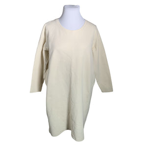 Unisex NOSH - Trikotaažist kleit, suurus 44 - Valge (1)