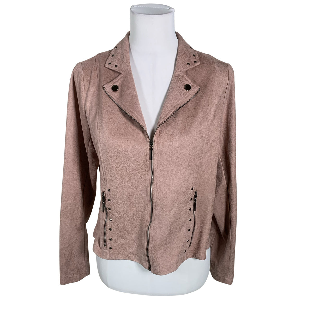 Unisex In Front - Jakk, suurus 38 - Heleroosa (1)