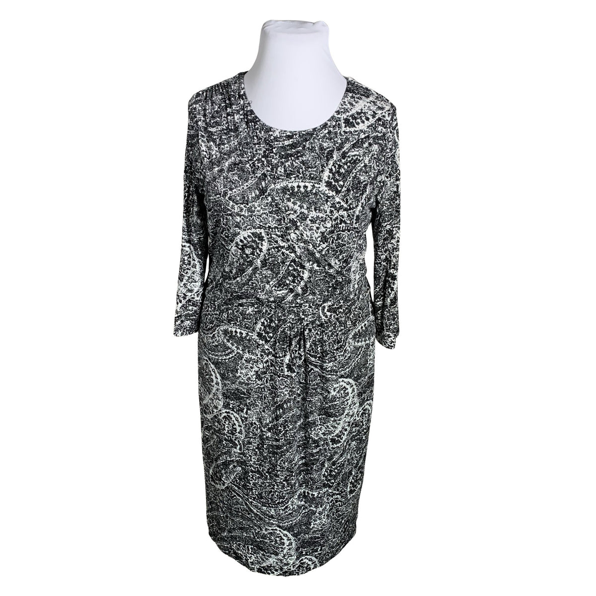 Unisex Ril's - Trikotaažist kleit, suurus 42 - Must (1)