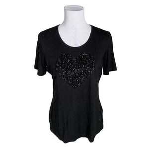 Unisex Gerry Weber - T-särk, suurus 40 - Must (1)