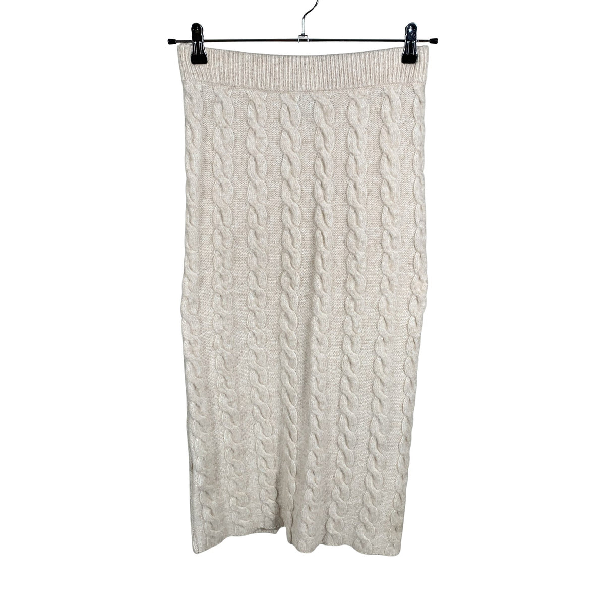 Unisex Lindex - Kootud seelik, suurus 38 - Beige (1)
