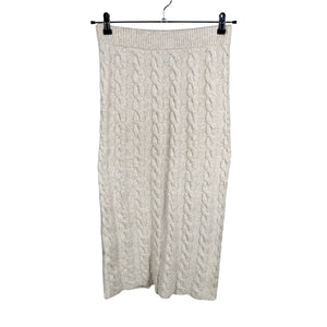 Unisex Lindex - Kootud seelik, suurus 38 - Beige (1)
