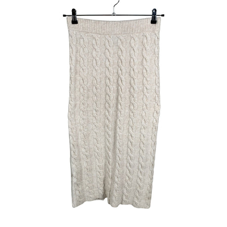 Unisex Lindex - Kootud seelik, suurus 38 - Beige ()