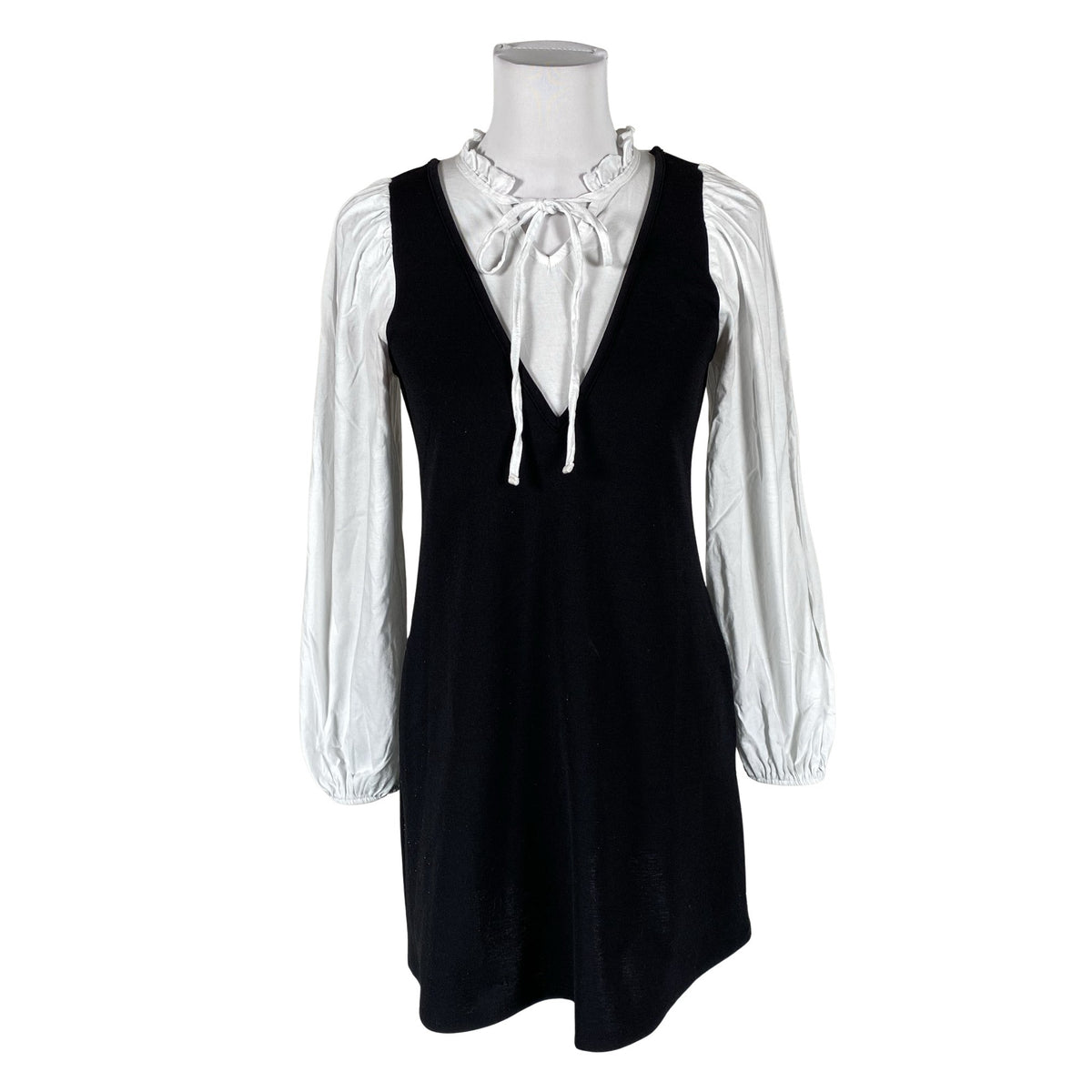 Unisex Miss Selfridge - Trikotaažist tuunika, suurus 38 - Must (1)