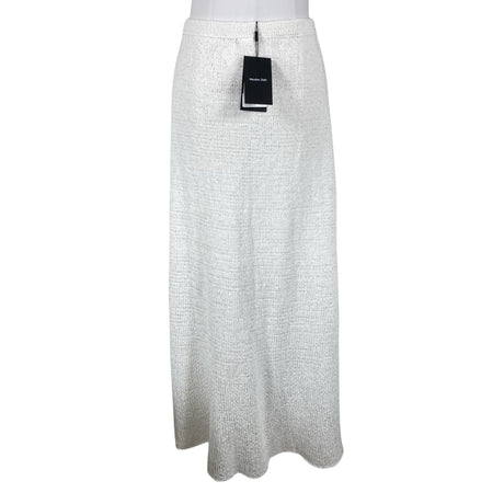 Unisex Massimo Dutti - Kootud seelik, suurus 38 - Valge (2)
