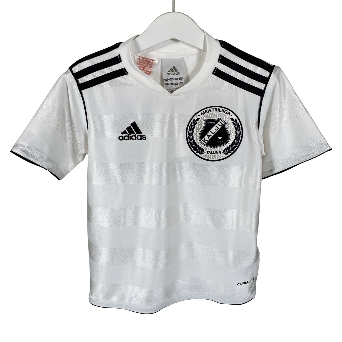 Unisex Adidas - Spordisärk, lühikesed käised, suurus 116 - 122 - Valge (1)