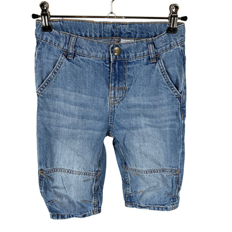 Unisex Polarn O. Pyret - Teksast lühikesed püksid, suurus 116 - 122 - Sinine ()