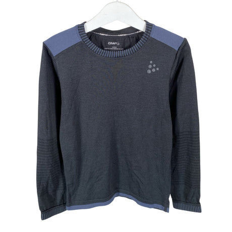 Unisex Craft - Spordisärk, pikad käised, suurus 122 - 128 - Must ()