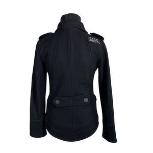 Unisex Superdry - Villane mantel, suurus 36 - Must (3)