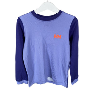 Unisex Helly Hansen - Spordisärk, pikad käised, suurus 116 - 122 - Sinine (1)
