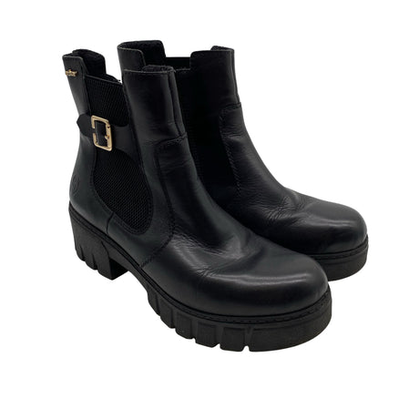 Unisex Rieker - Poolsaapad, suurus 41 - Must (2)