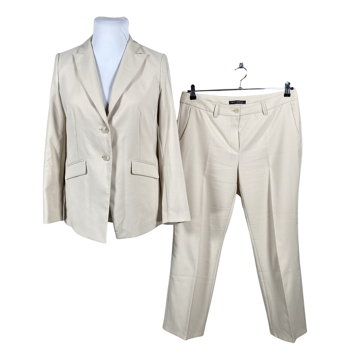 Unisex Betty Barclay - Kostüüm, suurus 42 - Beige (1)