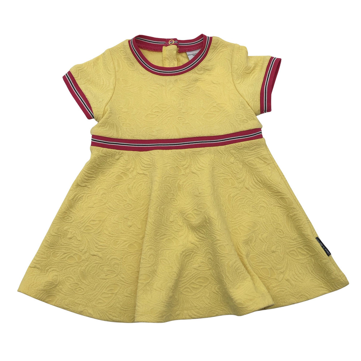 Unisex Polarn O. Pyret - Trikotaažist kleit, suurus 80 - 86 - Kollane (1)