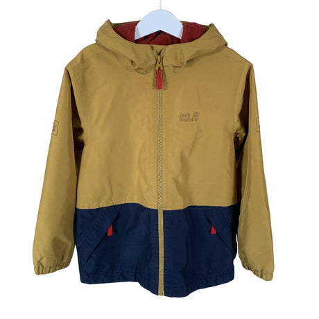 Unisex Jack Wolfskin - Õhem talvejope, suurus 122 - 128 - Kollane ()