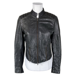 Unisex Goosecraft - Nahktagi, suurus 38 - Must (1)