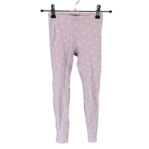 Unisex Lindex - Trikotaažist püksid, suurus 116 - 122 - Heleroosa (1)