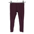 Unisex Lindex - Trikotaažist püksid, suurus 116 - 122 - Veinipunane ()
