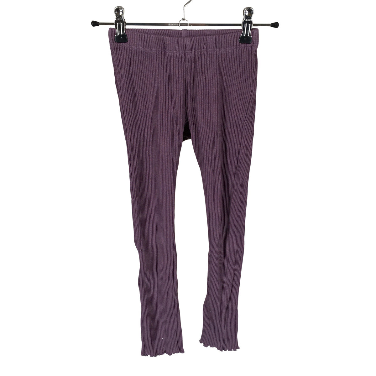 Unisex Lindex - Trikotaažist püksid, suurus 116 - 122 - Lilla (1)