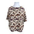 Unisex Y.A.S - Lühikeste käistega pluus, suurus 42 - Beige ()