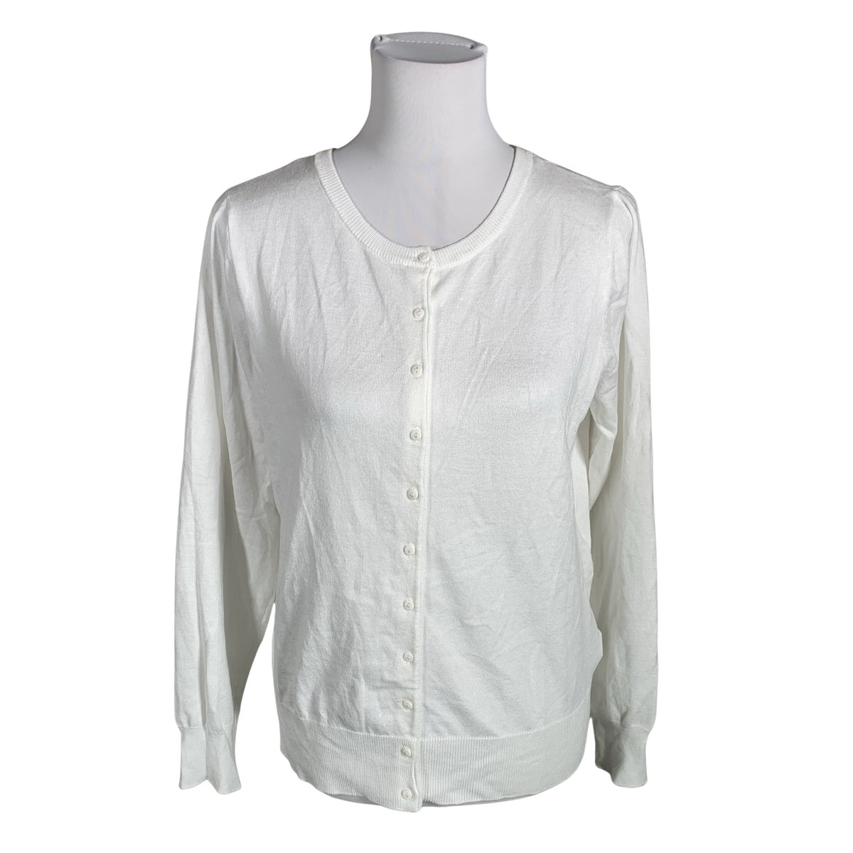 Unisex Fransa - Kardigan, suurus 40 - Valge (1)
