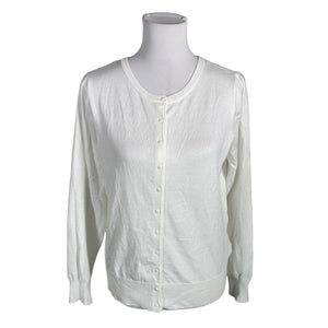 Unisex Fransa - Kardigan, suurus 40 - Valge (1)
