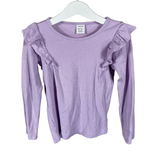 Unisex Lindex - Trikotaažist pluus, suurus 116 - 122 - Lilla (1)
