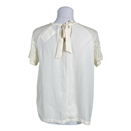 Unisex Saint Tropez - Lühikeste käistega pluus, suurus 36 - Looduslik valge (2)