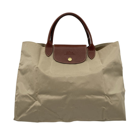 Unisex Longchamp - Käekott, suurus Maxi - Beige ()