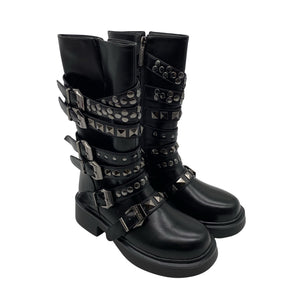 Unisex Killstar - Saapad, suurus 36 - Must (2)